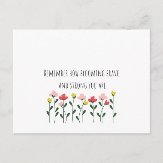 Carte postale santé mentale (Devant)