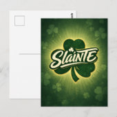 Carte Postale Santé - Saint-Patrick (Devant / Derrière)