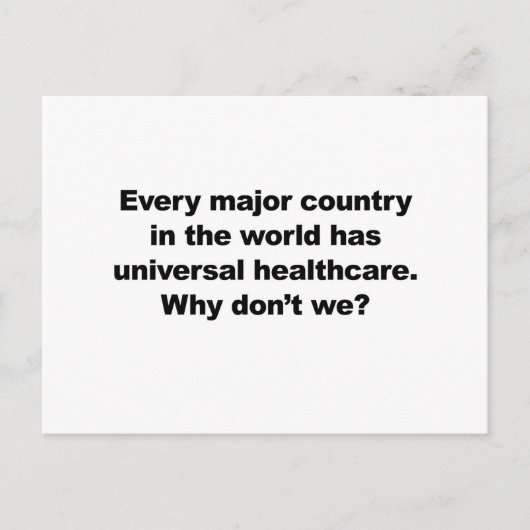 Carte Postale Santé universelle (Devant)