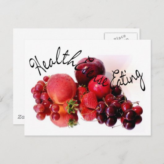 Carte Postale SantéEsense Manger (Devant / Derrière)