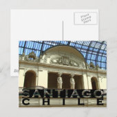 Carte Postale Santiago (Devant / Derrière)