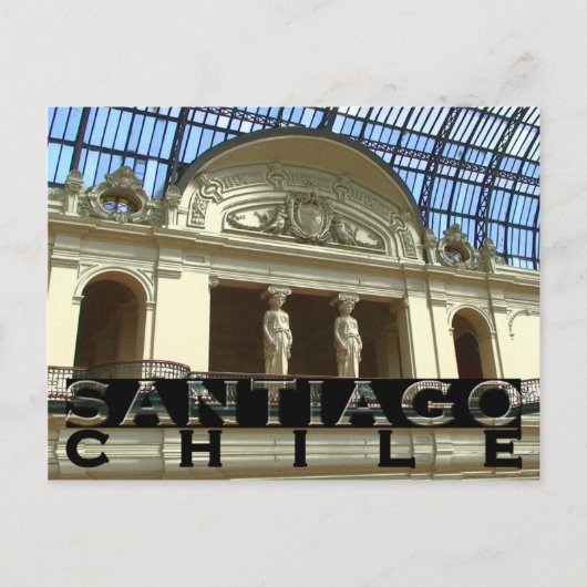 Carte Postale Santiago (Devant)