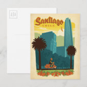 Carte Postale Santiago, Chili (Devant / Derrière)