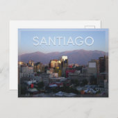 Carte Postale Santiago - Chili (Devant / Derrière)