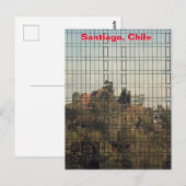 Carte Postale Santiago, Chili réflexion (Devant / Derrière)
