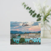 Carte Postale Santiago de Cuba à Cuba (Debout devant)