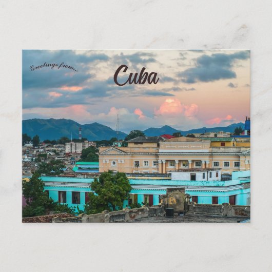 Carte Postale Santiago de Cuba à Cuba (Devant)