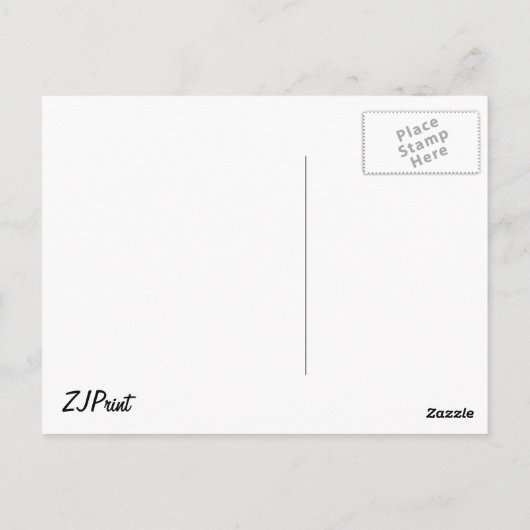 Carte postale Santiago della Compostella (Dos)