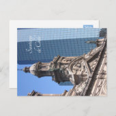 Carte Postale Santiago du Chili, ancien et nouveau (Devant / Derrière)