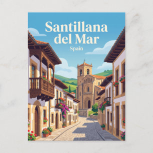 Carte Postale Santillana del Mar Espagne