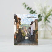 Carte postale Santillana Morn - Espagne (Debout devant)