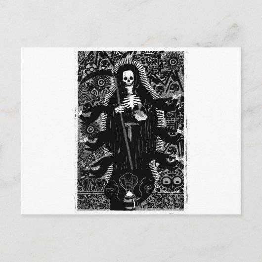 Carte Postale Santisima Muerte (Devant)