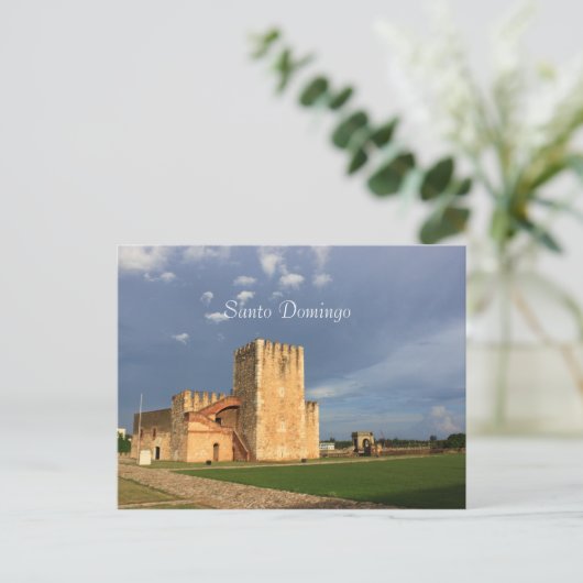 Carte postale Santo Domingo (Debout devant)
