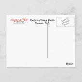 Carte postale Santo Spirito (Dos)