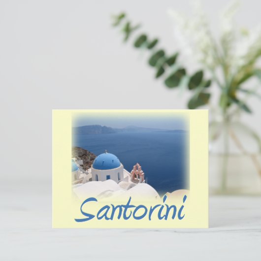 Carte Postale Santorin (Debout devant)