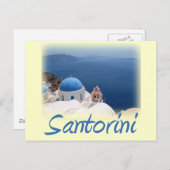 Carte Postale Santorin (Devant / Derrière)