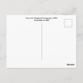 Carte Postale Santorin (Dos)