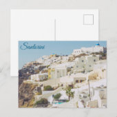 Carte Postale Santorin (Devant / Derrière)