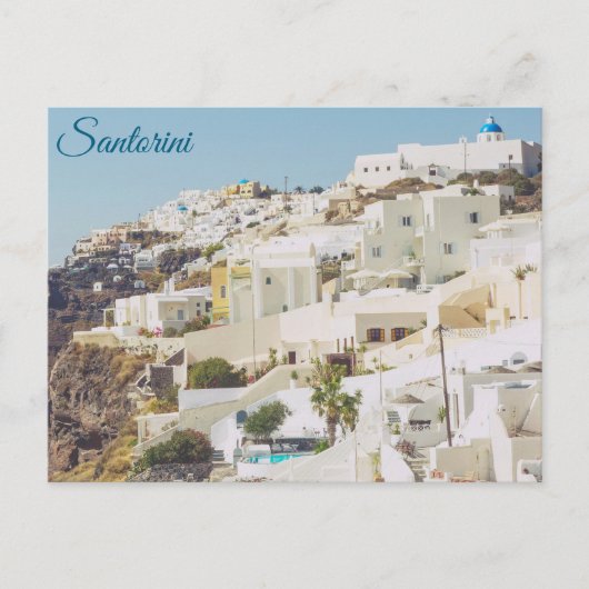 Carte Postale Santorin (Devant)