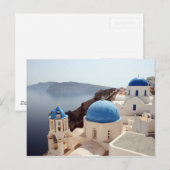 Carte Postale Santorin (Devant / Derrière)