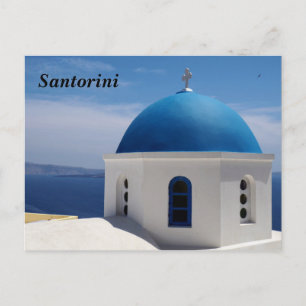 Carte Postale Santorin