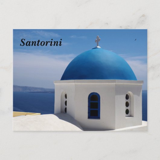 Carte Postale Santorin (Devant)
