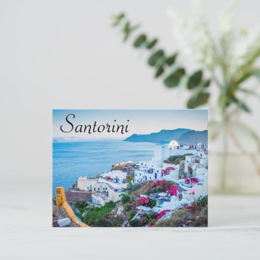Carte Postale Santorin (Debout devant)