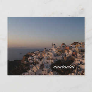 Carte Postale Santorin