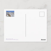 Carte Postale Santorin Grèce (Dos)