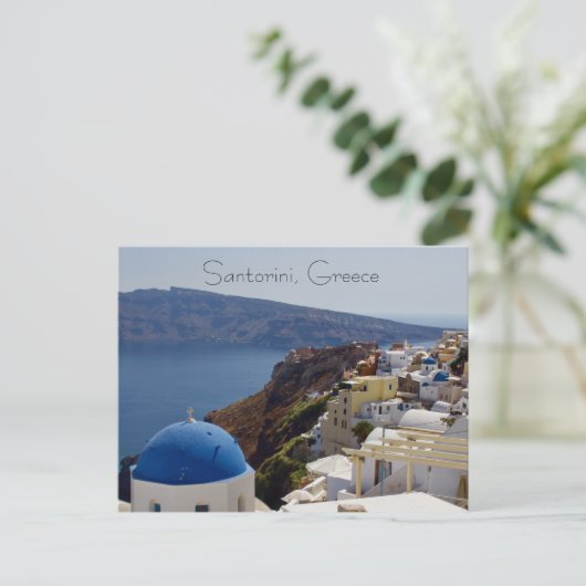 Carte Postale Santorin, Grèce (Debout devant)