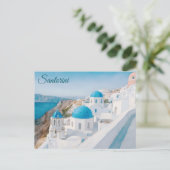 Carte Postale Santorin, Grèce (Debout devant)