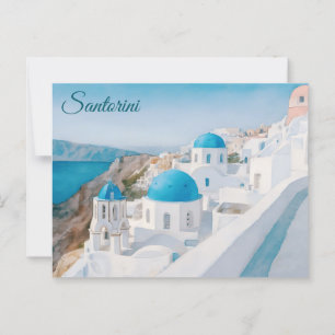 Carte Postale Santorin, Grèce