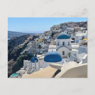 Carte Postale Santorin Grèce