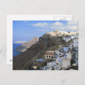 Carte Postale Santorin, Grèce (Devant / Derrière)