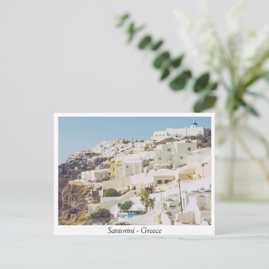 Carte Postale Santorin, Grèce (Debout devant)