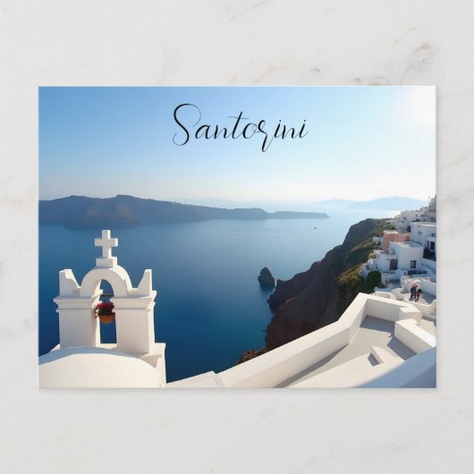 Carte Postale Santorin Grèce (Devant)