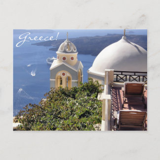 Carte Postale Santorin, Grèce