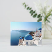 Carte Postale Santorin Grèce (Debout devant)