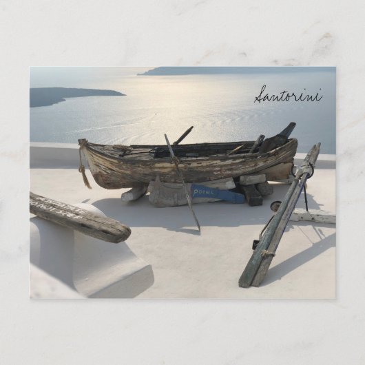 Carte Postale Santorin Grèce (Devant)