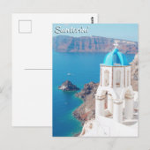 Carte Postale Santorin, Grèce (Devant / Derrière)