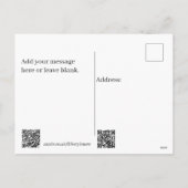 Carte postale - Santorin Grèce (Dos)