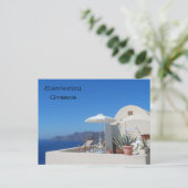 Carte Postale Santorin, Grèce (Debout devant)