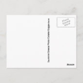 Carte Postale Santorin Grèce (Dos)