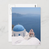 Carte Postale Santorin Grèce (Devant / Derrière)