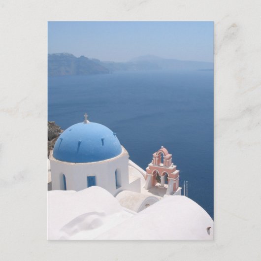 Carte Postale Santorin Grèce (Devant)