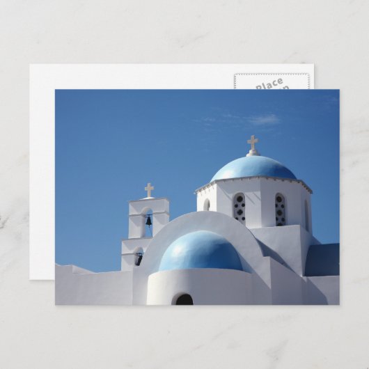 Carte Postale Santorin, Grèce (Devant / Derrière)