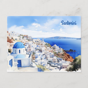 Carte Postale Santorin Grèce