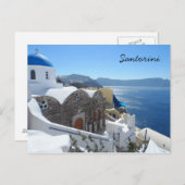 Carte Postale Santorin, Grèce (Devant / Derrière)