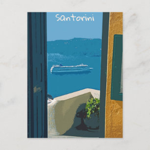Carte Postale Santorin, Grèce