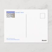 Carte Postale Santorin, Grèce/bâtiments blancs emblématiques (Dos)